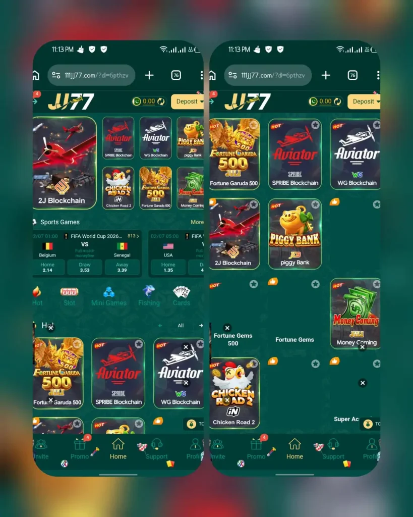 JJ77 Game