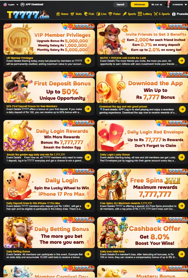T7777 Game